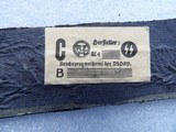 AUTHENTIC WWII NAZI military UNIFORM ARMBANDS - 9 of 20