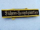 AUTHENTIC WWII NAZI military UNIFORM ARMBANDS - 17 of 20