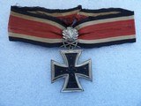 WWII GERMAN IRON CROSS 2nd CLASS SET GRATE SHAPE - 2 of 9