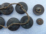 WWI US MILITARY UNIFORM AUTHENTIC BUTTONS & PATCHES - 11 of 20