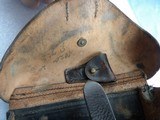 WW2 RARE 1935 HOLSTER IN EXCELLENT ORIGINAL SHAPE - 7 of 10