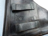 WW2 RARE 1935 HOLSTER IN EXCELLENT ORIGINAL SHAPE - 3 of 10