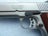 RUGER MOD. SR 1911 STAINLESS CAL. .45 ACP PISTOL - 12 of 16