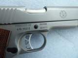 RUGER MOD. SR 1911 STAINLESS CAL. .45 ACP PISTOL - 11 of 16