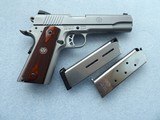 RUGER MOD. SR 1911 STAINLESS CAL. .45 ACP PISTOL - 2 of 16