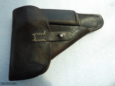 1943 DATED P38 UWa STAMPED HOLSTER IN GOOD SHAPE