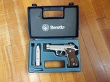 BERETTA 84FS INEXCELLENT ORIGINAL IN FACTORY CASE - 1 of 19