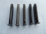 P.38 WW2 JVD FIVE MAGAZINES IN VERY GOOD CONDITION - 4 of 15