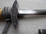 WW2 LUFTWAFFE DAGGER WITH DELUXE HANGERS & PORTAPEE - 16 of 20