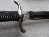 WW2 NAZI's MILITARY DAGGER WITH SCABBARD & PORTAPEE - 4 of 20