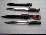 TWO WW2 NAZI's MILIRARY K98 ORIGINAL BAYONETS - 6 of 20