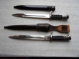 TWO WW2 NAZI's MILIRARY K98 ORIGINAL BAYONETS - 5 of 20