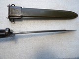 WW2 M1 GARAND BAYONET WITH SCABBARD - 17 of 18