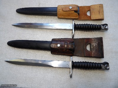 SWISS RIFLES BAYONETS 1957 PATERN BAONETS
