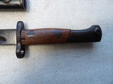 YUGOSLAVIAN MAUSER BAYONET WITH MATCHING SCABBARD - 2 of 13