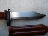 MINT RUSSIAN AK-47 RIFLE BAYONET WITH SCABBARD - 8 of 16