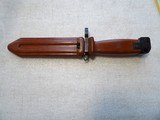 MINT RUSSIAN AK-47 RIFLE BAYONET WITH SCABBARD - 16 of 16