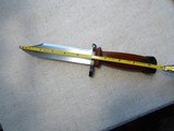 MINT RUSSIAN AK-47 RIFLE BAYONET WITH SCABBARD - 13 of 16