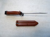 MINT RUSSIAN AK-47 RIFLE BAYONET WITH SCABBARD - 9 of 16