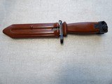 MINT RUSSIAN AK-47 RIFLE BAYONET WITH SCABBARD - 15 of 16