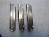 LUGER WW2 NICKEL PLATED VERY GOOD MAGAZINES - 3 of 12