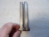 LUGER WW1 AND WW2 NICKEL PLATED MAGAZINES - 4 of 17
