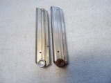 LUGER WW1 AND WW2 NICKEL PLATED MAGAZINES - 3 of 17