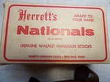 HIGH STANDARD HERRETTS NATIONALS WALNUT GRIPS - 2 of 15