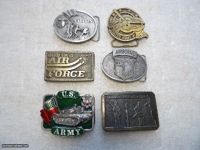 US MILITARY BUCKLES