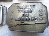 US GUN MAKERS AND SECOND AMENDMENT BUCKLES - 10 of 20