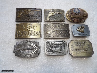 US GUN MAKERS AND SECOND AMENDMENT BUCKLES