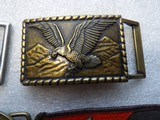 HUNTERS BELT BUCKLES & 1776 BELL BUCKLE - 5 of 19