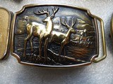 HUNTERS BELT BUCKLES & 1776 BELL BUCKLE - 7 of 19