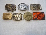 HUNTERS BELT BUCKLES & 1776 BELL BUCKLE - 1 of 19