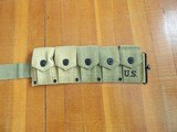 WW2 M1 & M2 CARBINES 10 MAGAZINES BELT HOLDER - 3 of 8