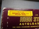 HIGH STANDARD SUPERMATIC TROPHY 7-1/4