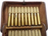 USA 20 RDS VINTAGE REM. CAL 30
IN 1908 LEATHER CASE - 14 of 20