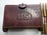 USA 20 RDS VINTAGE REM. CAL 30
IN 1908 LEATHER CASE - 2 of 20