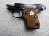 COLT MODEL JUNIORCAL. 25 ACP IN LIKE NEW CONDITION - 13 of 16