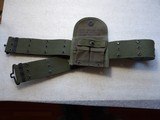 US MILITARY 1952 M-1 CARBINE POUCH AND BELT LIKE NEW - 1 of 7