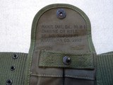 US MILITARY 1952 M-1 CARBINE POUCH AND BELT LIKE NEW - 3 of 7