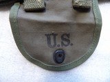 US MILITARY 1952 M-1 CARBINE POUCH AND BELT LIKE NEW - 6 of 7