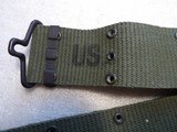 US MILITARY 1952 M-1 CARBINE POUCH AND BELT LIKE NEW - 5 of 7