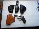 4 REVOLVER HOLSTERS FOR RUGER SP101 CAL. .357 MAG. - 1 of 20