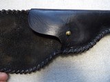 VINTAGE BEAUTIFUL HAND CRAFTED LEATHER HOLSTER - 4 of 14