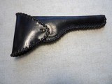 VINTAGE BEAUTIFUL HAND CRAFTED LEATHER HOLSTER - 1 of 14