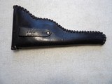 VINTAGE BEAUTIFUL HAND CRAFTED LEATHER HOLSTER - 2 of 14