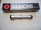 SIMMONS PROHUNTER 4X32 SILVER MATTE FINISH SCOPE - 1 of 12