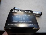 SIMMONS PROHUNTER 4X32 SILVER MATTE FINISH SCOPE - 5 of 12