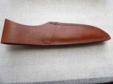 LARGE TRIPLE THROWER SET KNIFES IN LEATHER SHEATH - 6 of 11